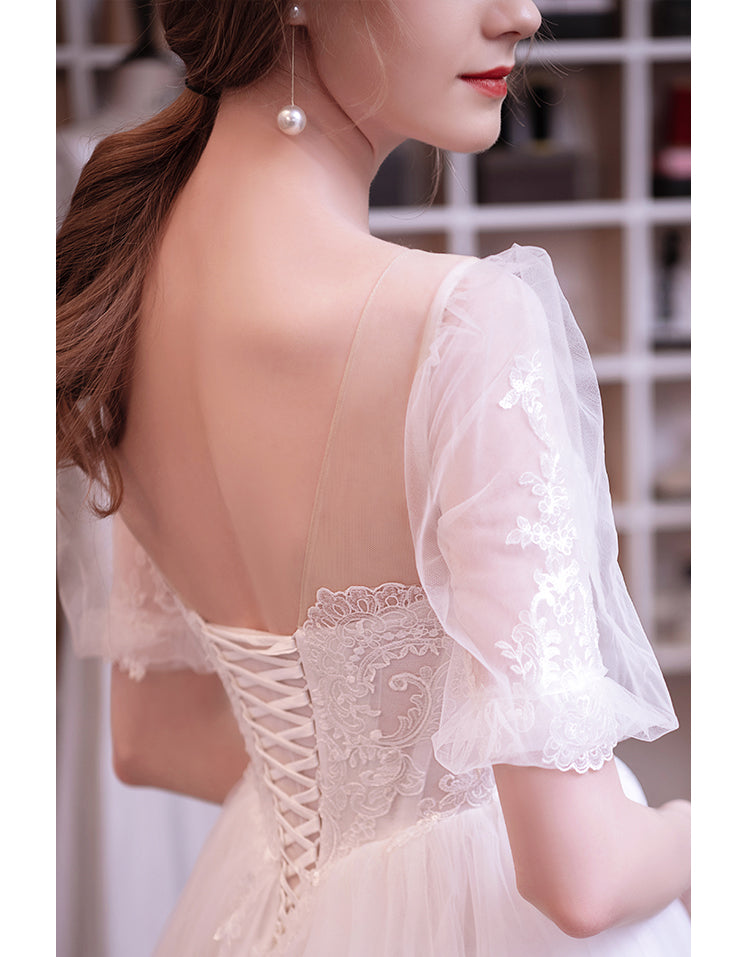 váy cưới công chúa