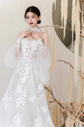 Tú Linh Boutique áo cưới Áo Cưới chữ A Calista