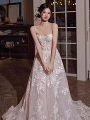 Tú Linh Boutique áo cưới Áo Cưới chữ A Calista