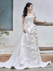 Tu Linh Boutique áo cưới Áo Cưới Đi Bàn Đơn Giản Sunflower