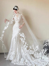 Tu Linh Boutique áo cưới Áo Cưới Đuôi Cá Tay Dài Cách Điệu