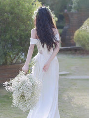 Tu Linh Boutique Áo cưới Tay Ngắn Cổ V