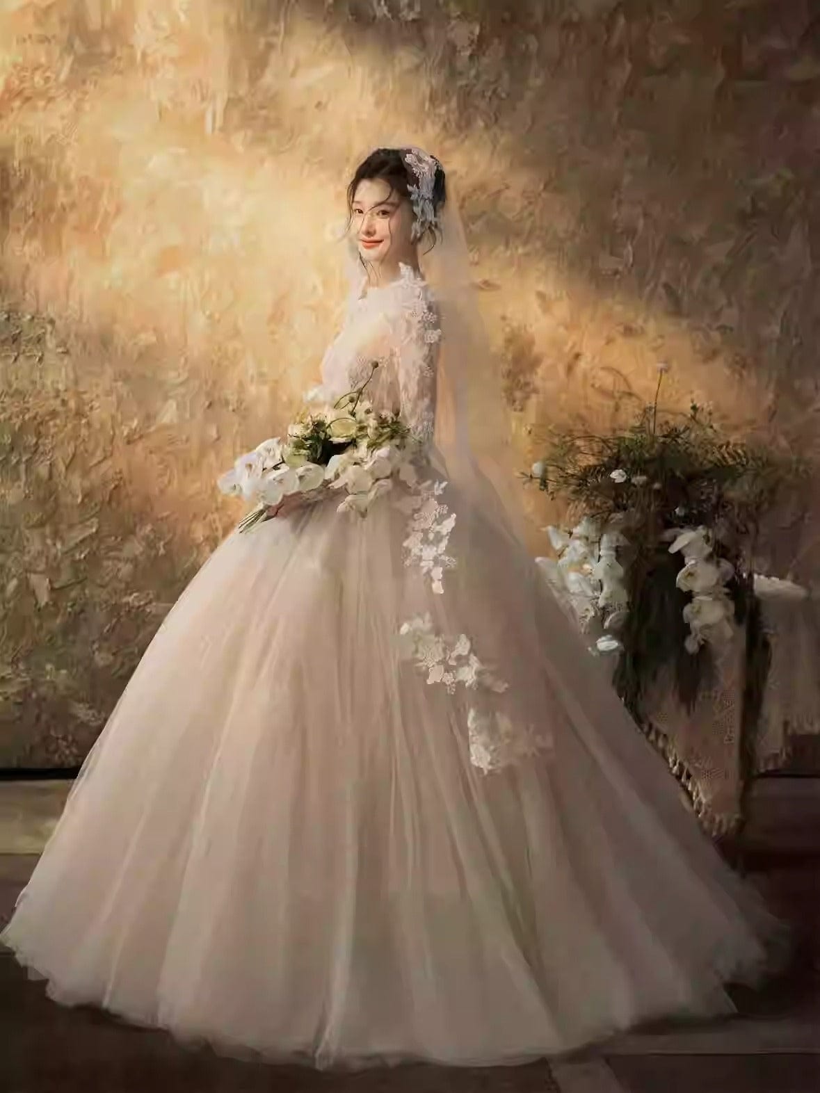 Tu Linh Boutique áo cưới Váy Cưới Công Chúa Hypatia