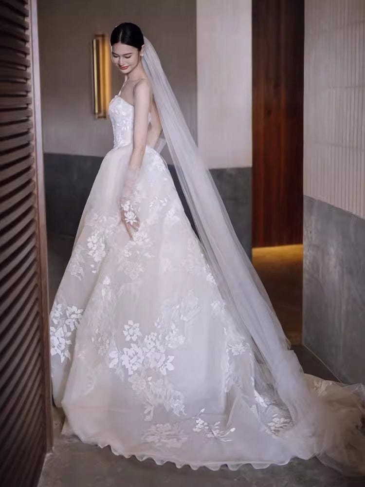 Tu Linh Boutique ao cuoi Váy Cưới Công Chúa Elysia