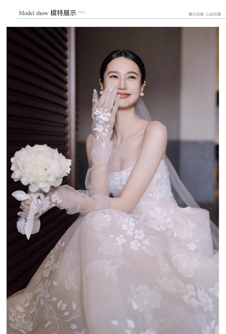 Tu Linh Boutique ao cuoi Váy Cưới Công Chúa Elysia