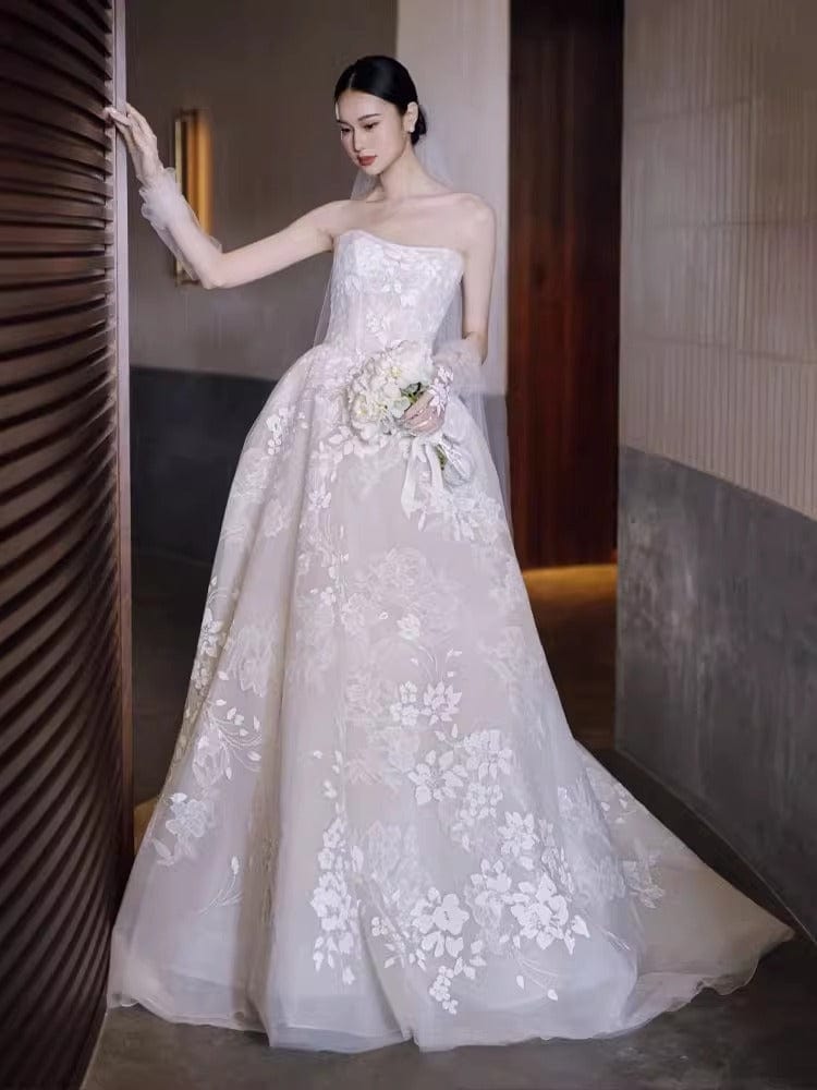 Tu Linh Boutique ao cuoi Váy Cưới Công Chúa Elysia