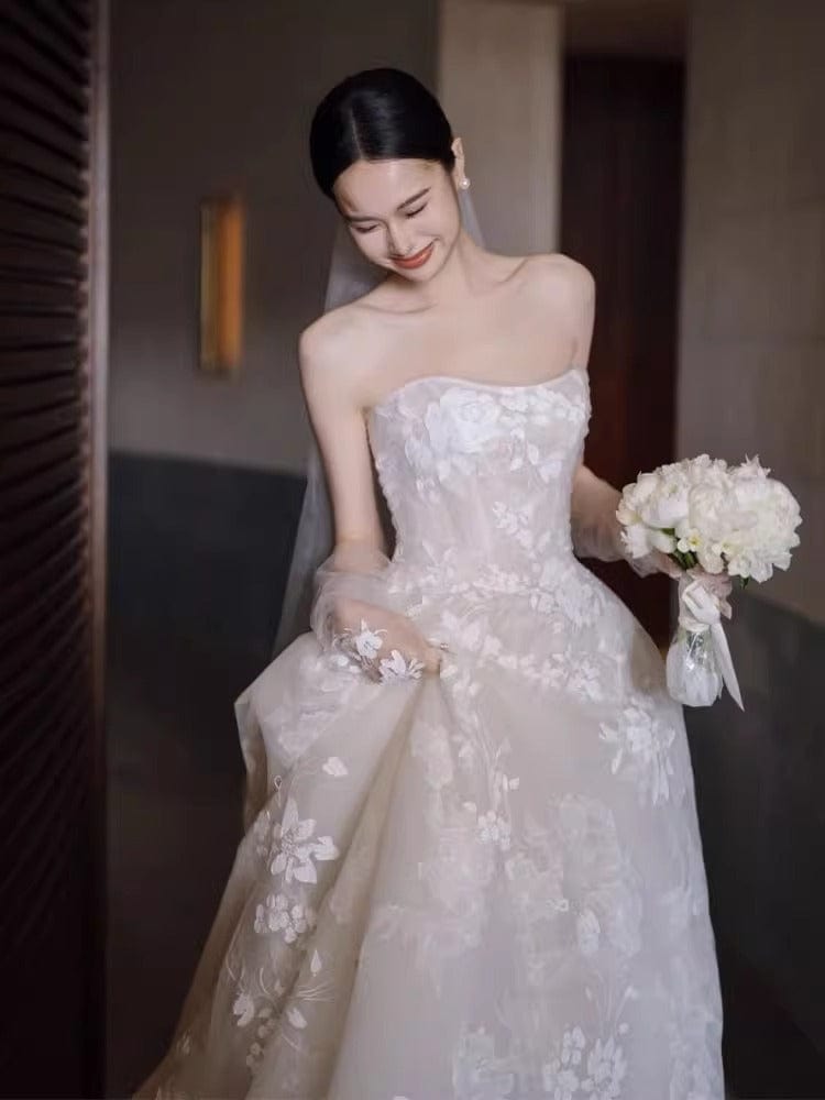 Tu Linh Boutique ao cuoi Váy Cưới Công Chúa Elysia