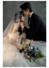 Tu Linh Boutique Lược Cài Tóc Cô Dâu Ngọc Trai Pha Lê