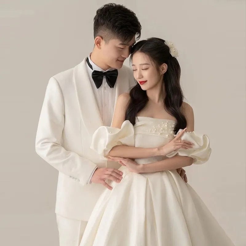 Tu Linh Boutique Váy Cưới Đơn Giản Calista