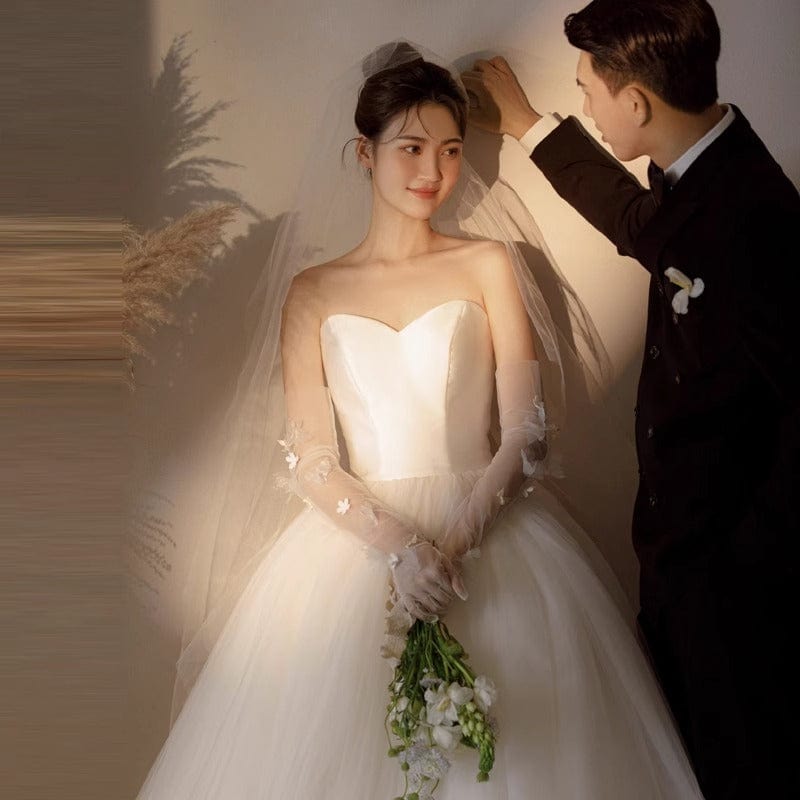 Tu Linh Boutique Váy Cưới Đơn Giản Kaylin