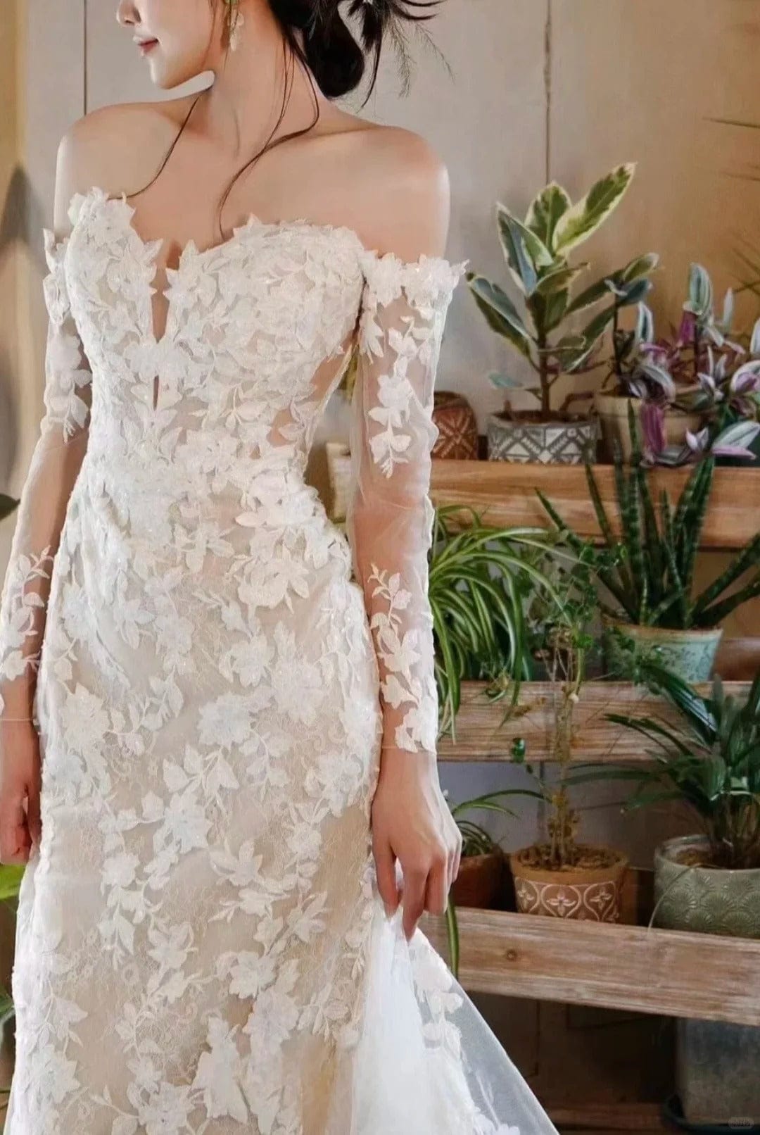 Tu Linh Boutique Váy Cưới Đuôi Cá Genevieve