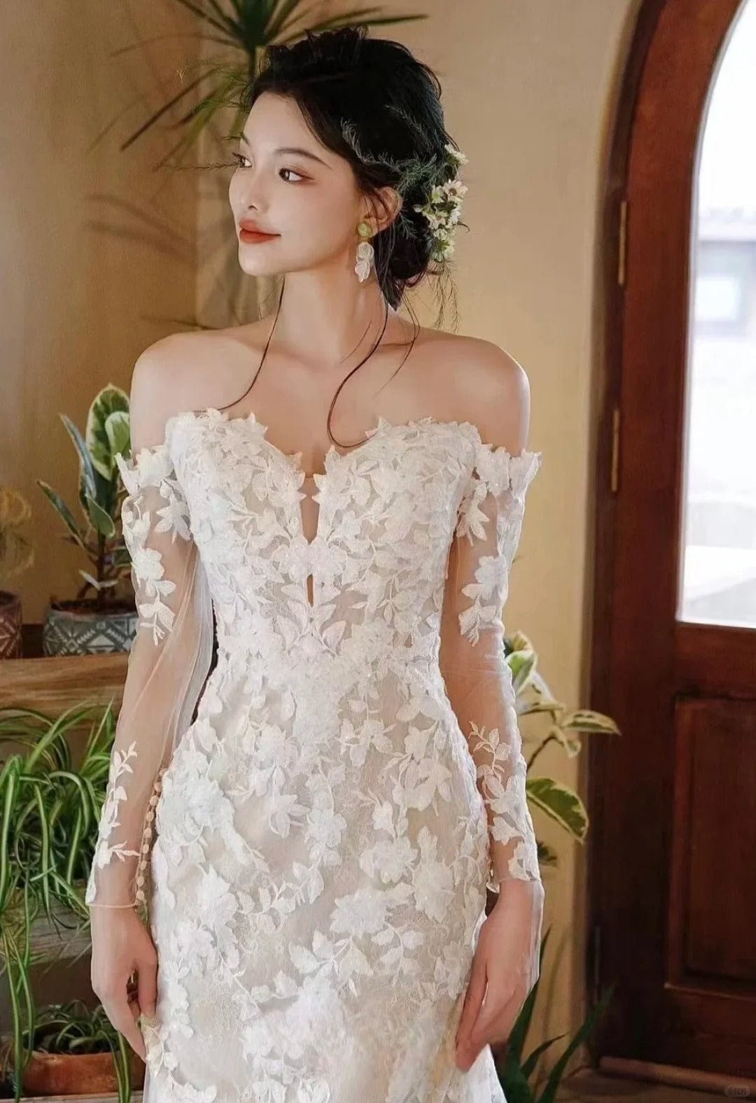 Tu Linh Boutique Váy Cưới Đuôi Cá Genevieve