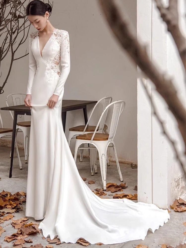 Tu Linh Boutique Váy Cưới Minimalist Fawziya