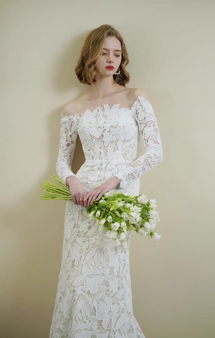 Tu Linh Boutique Váy Cưới Suông Calista