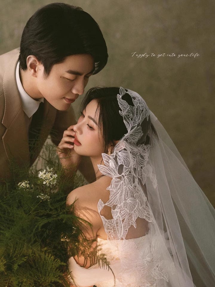 Tú Linh Boutique voan cài tóc cô dâu Voan cài tóc cô dâu Edana