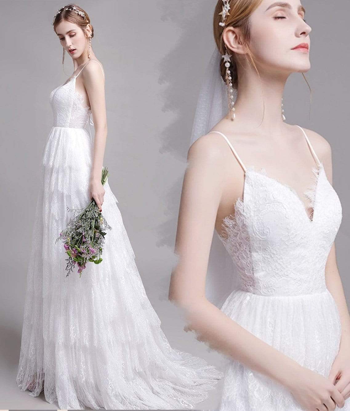 Tú Linh Boutique áo cưới Áo Cưới Minimalist Abigail