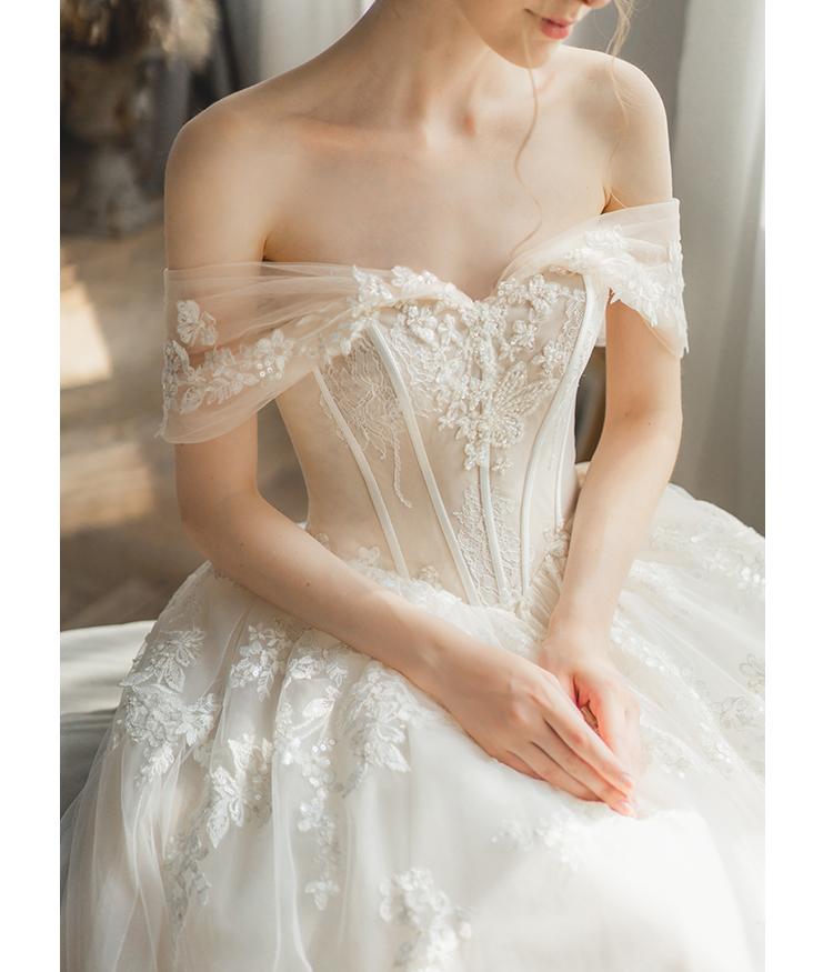 Tu Linh Boutique áo cưới Váy Cưới Công Chúa Pearl