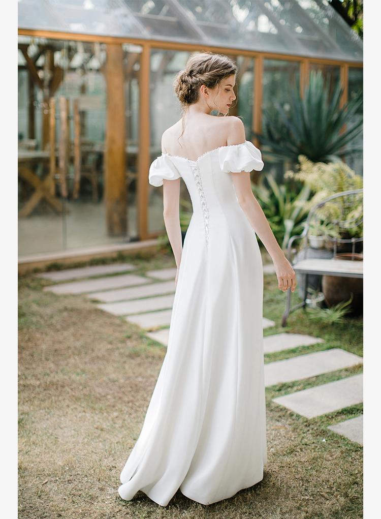 Tu Linh Boutique áo cưới váy cưới đơn giản Aboli