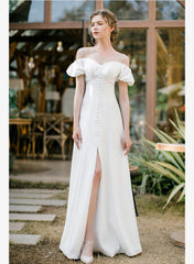 Tu Linh Boutique áo cưới váy cưới đơn giản Aboli