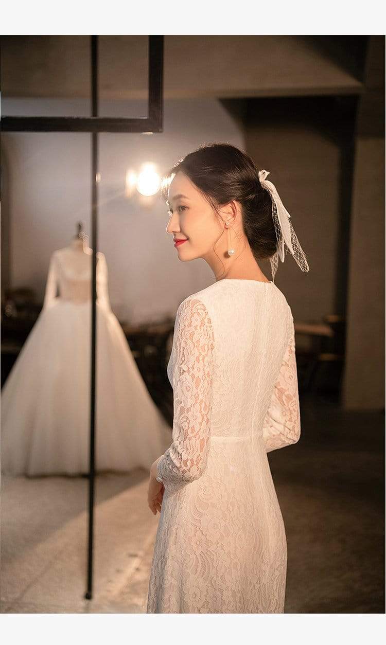 Tu Linh Boutique áo cưới Váy cưới đơn giản Calantha