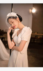 Tu Linh Boutique áo cưới váy cưới đơn giản Kusum