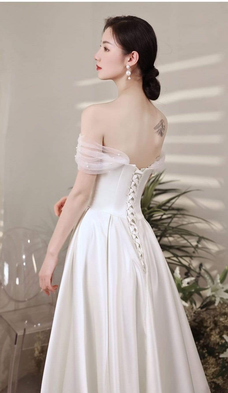 Tu Linh Boutique áo cưới Váy cưới đơn giản Rosalind