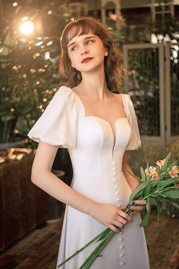 Tu Linh Boutique áo cưới Váy Cưới Đơn Giản Willow