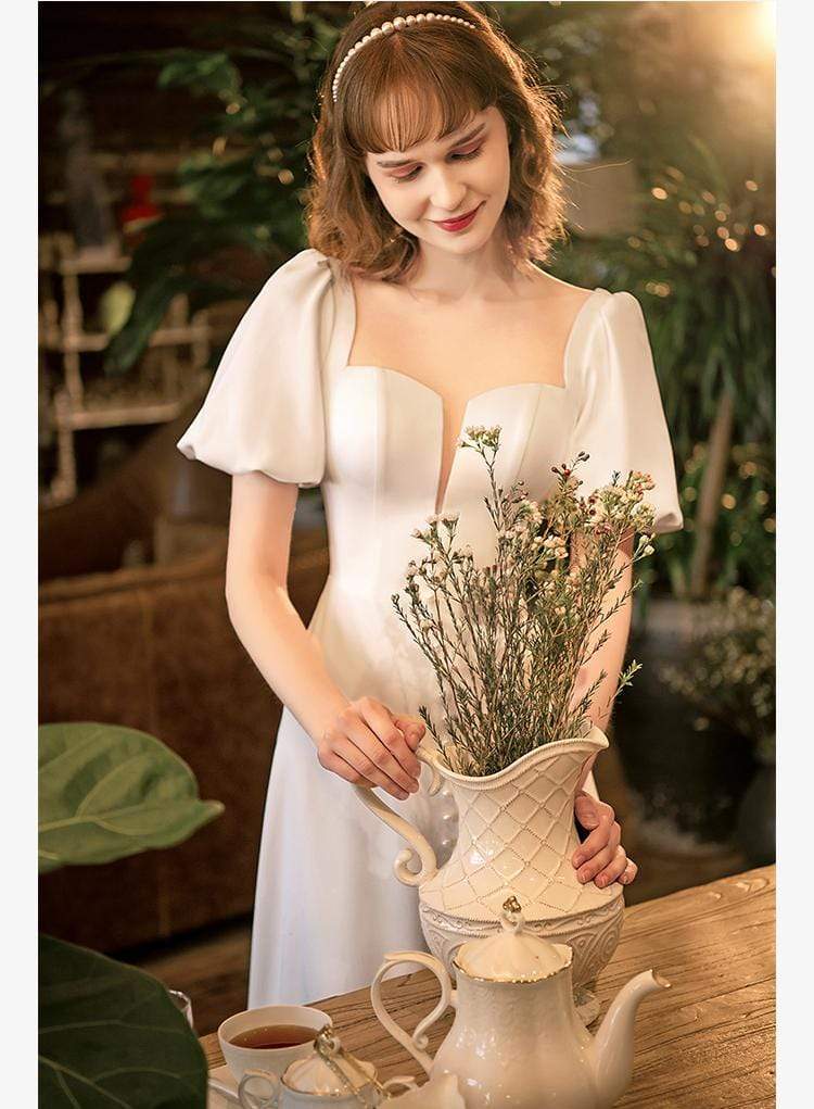 Tu Linh Boutique áo cưới Váy Cưới Đơn Giản Willow