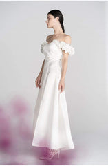 Tu Linh Boutique áo cưới Váy Cưới Đi Bàn Đơn Giản Flora