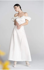 Tu Linh Boutique áo cưới Váy Cưới Đi Bàn Đơn Giản Flora