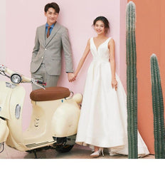 Tú Linh Boutique áo cưới Váy Cưới Minimalist Azure