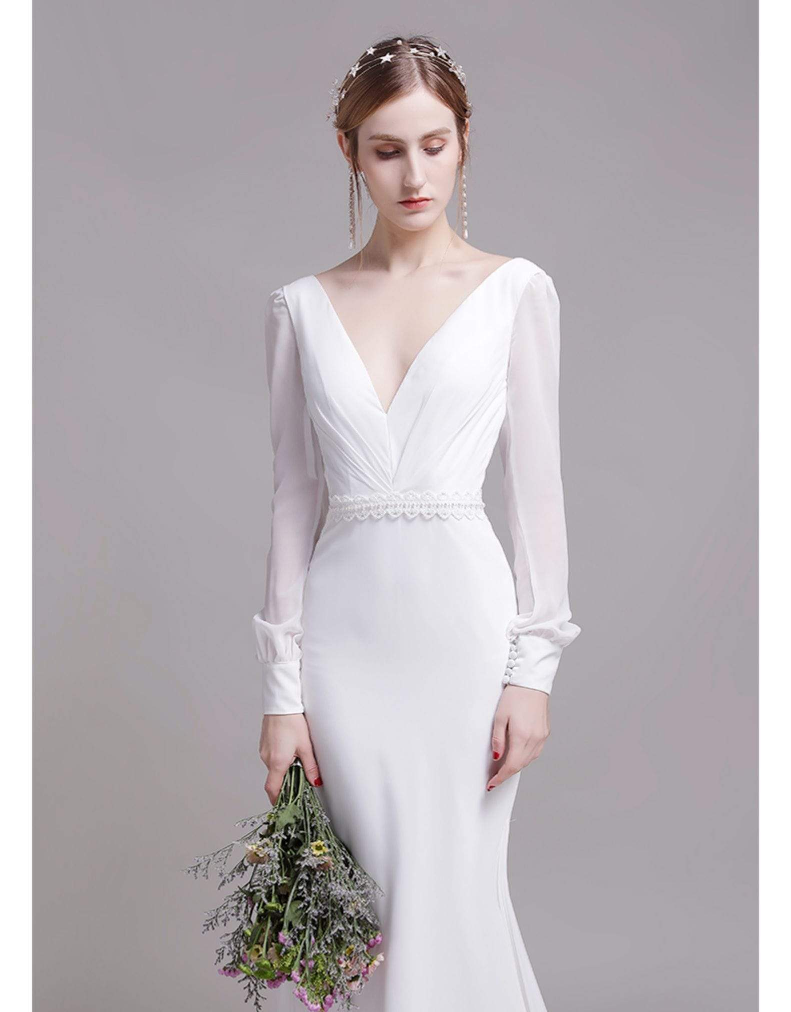 Tú Linh Boutique áo cưới Váy Cưới Minimalist Calliope