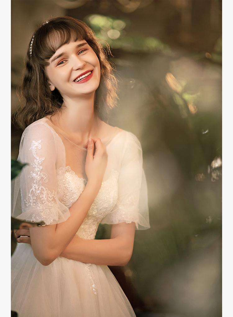 Tu Linh Boutique áo cưới Váy Cưới xòe Bồng Jade