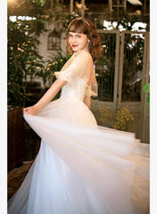 Tu Linh Boutique áo cưới Váy Cưới xòe Bồng Jade