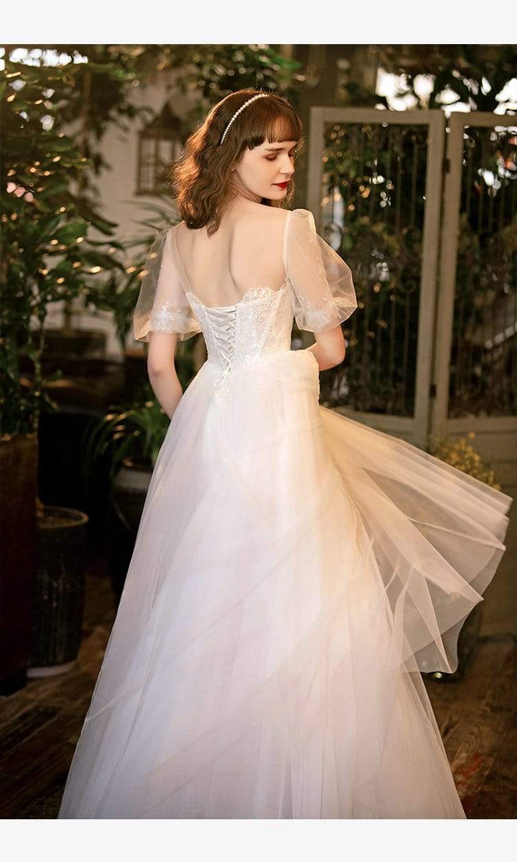 Tu Linh Boutique áo cưới Váy Cưới xòe Bồng Jade