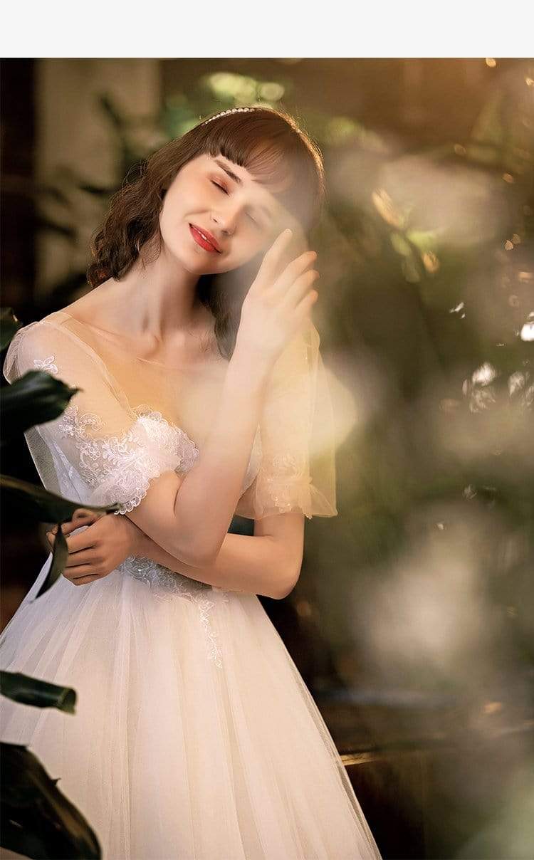 Tu Linh Boutique áo cưới Váy Cưới xòe Bồng Jade