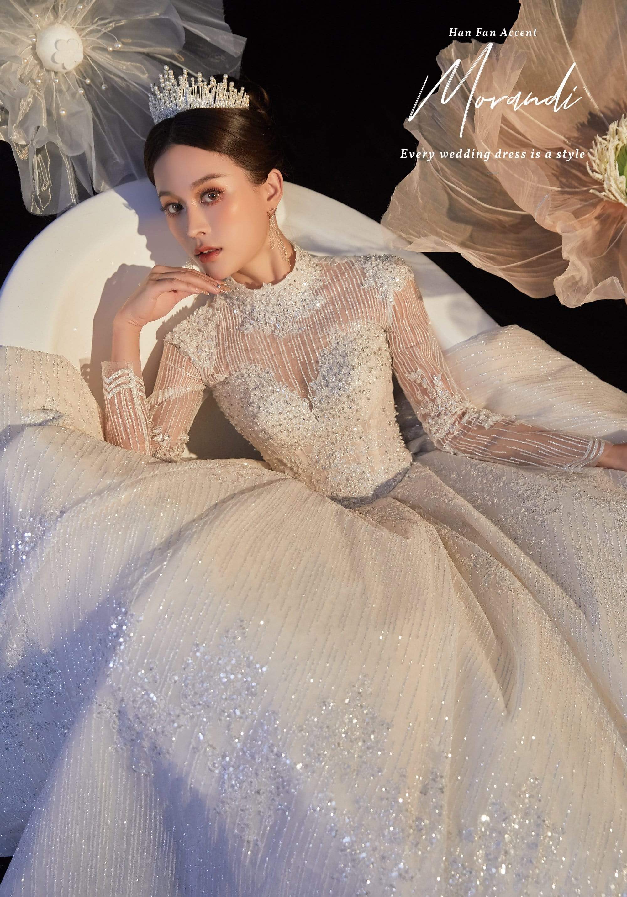 Tu Linh Boutique ao cuoi Váy cưới công chúa Gemma