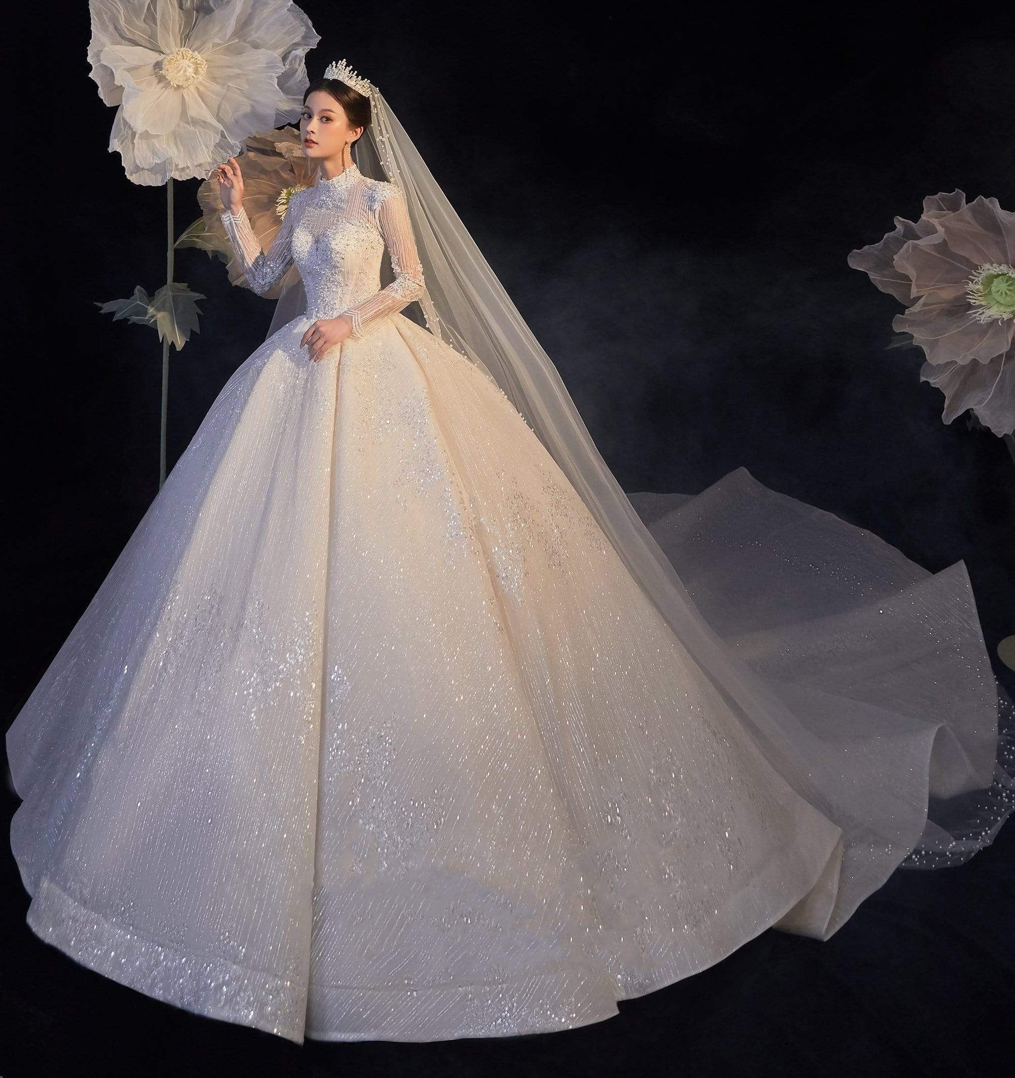 Tu Linh Boutique ao cuoi Váy cưới công chúa Gemma