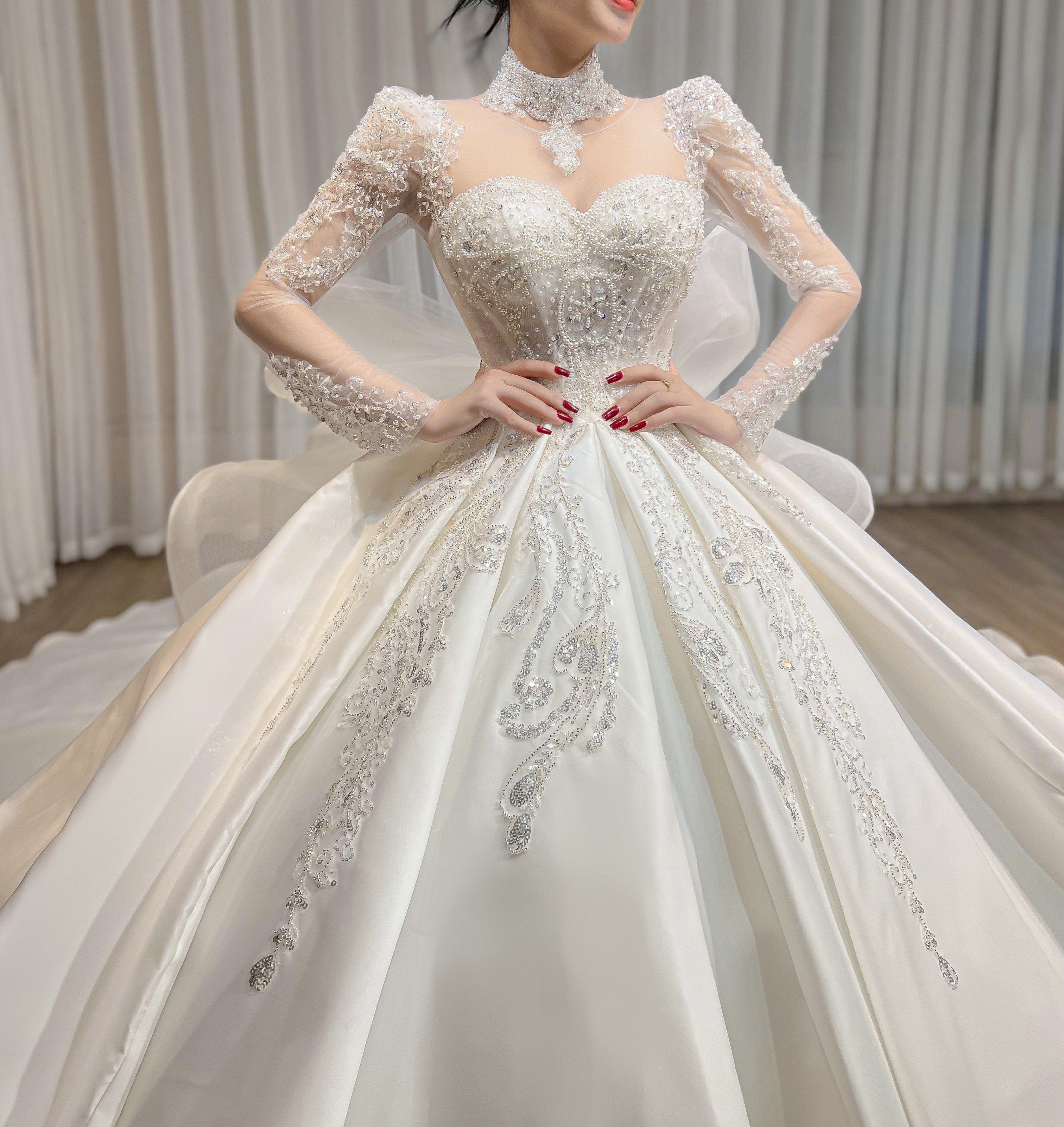 Tu Linh Boutique Váy Cưới Công Chúa Azure