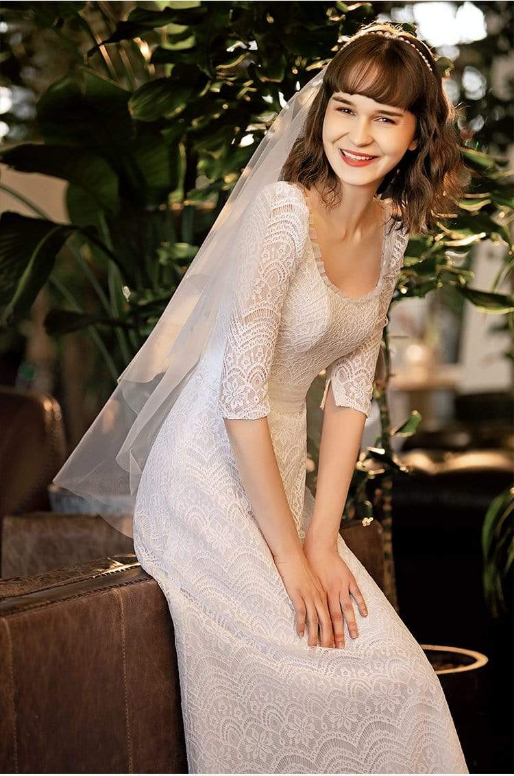 Tu Linh Boutique Váy Cưới Đơn Giản Lilla