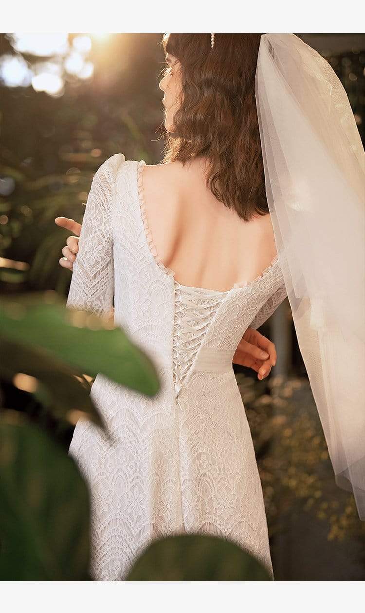 Tu Linh Boutique Váy Cưới Đơn Giản Lilla