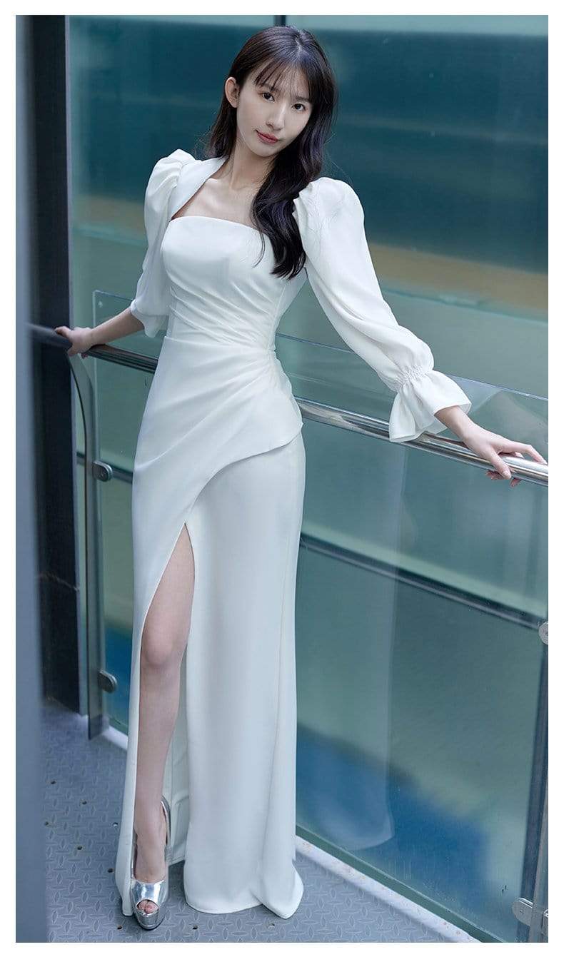 Tu Linh Boutique Váy Cưới Đi Bàn Đơn Giản Jasmine