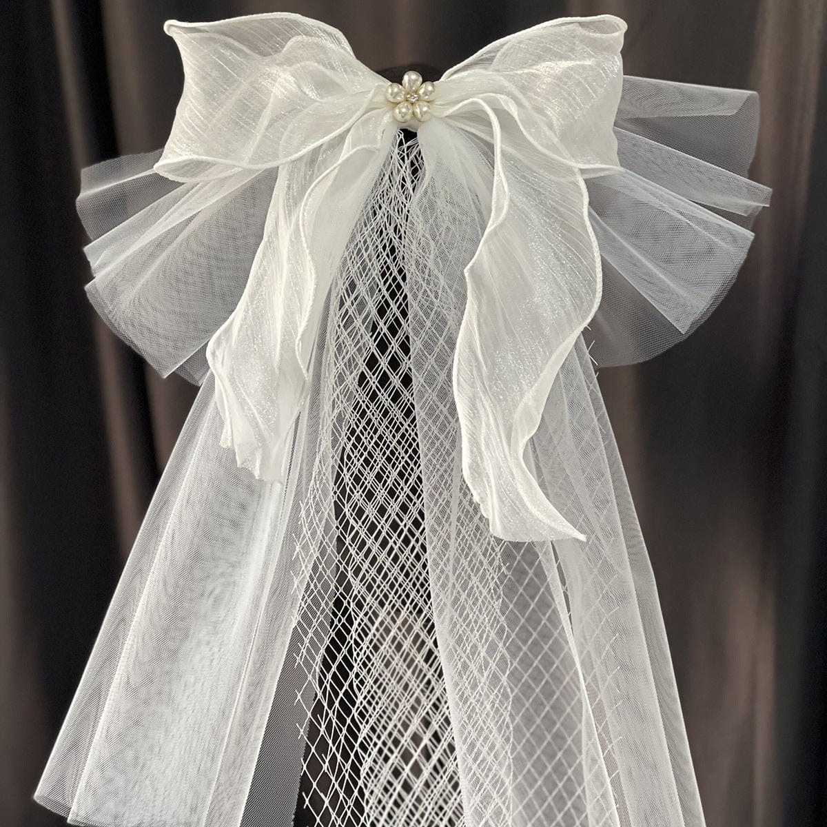 Tú Linh Boutique voan cài tóc cô dâu Voan cài tóc cô dâu Alina