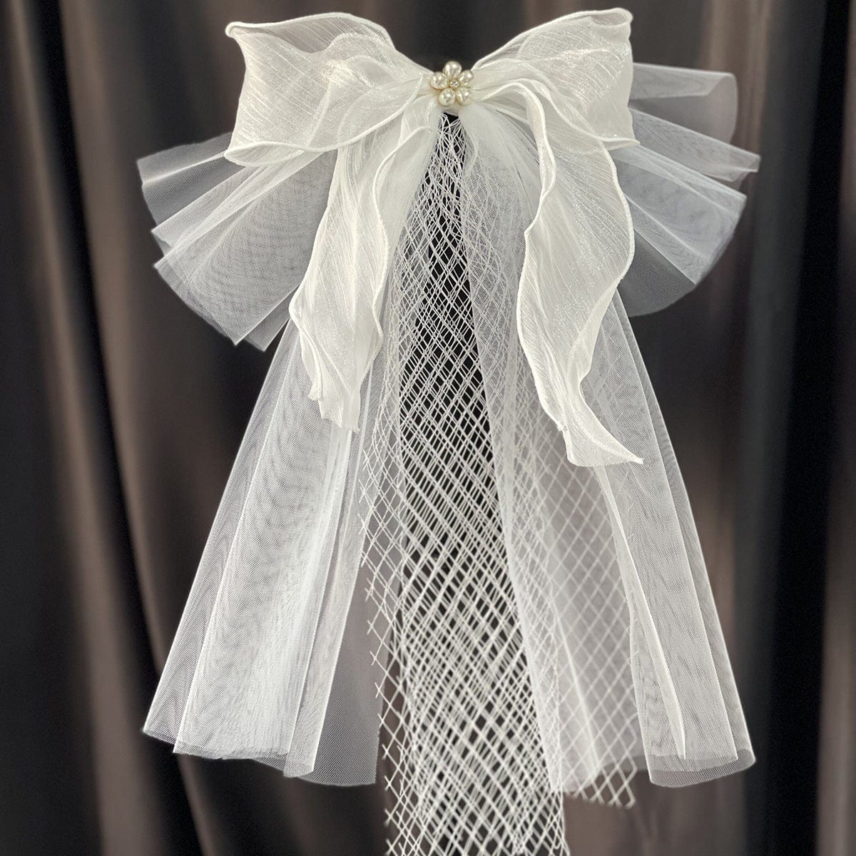 Tú Linh Boutique voan cài tóc cô dâu Voan cài tóc cô dâu Alina