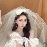 Tú Linh Boutique voan cài tóc cô dâu Voan cài tóc cô dâu Amelinda