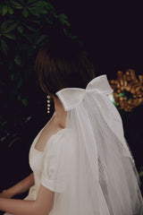 Tú Linh Boutique voan cài tóc cô dâu Voan cài tóc cô dâu Bellezza