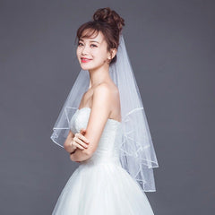 Tú Linh Boutique voan cài tóc cô dâu Voan cài tóc cô dâu Brenna