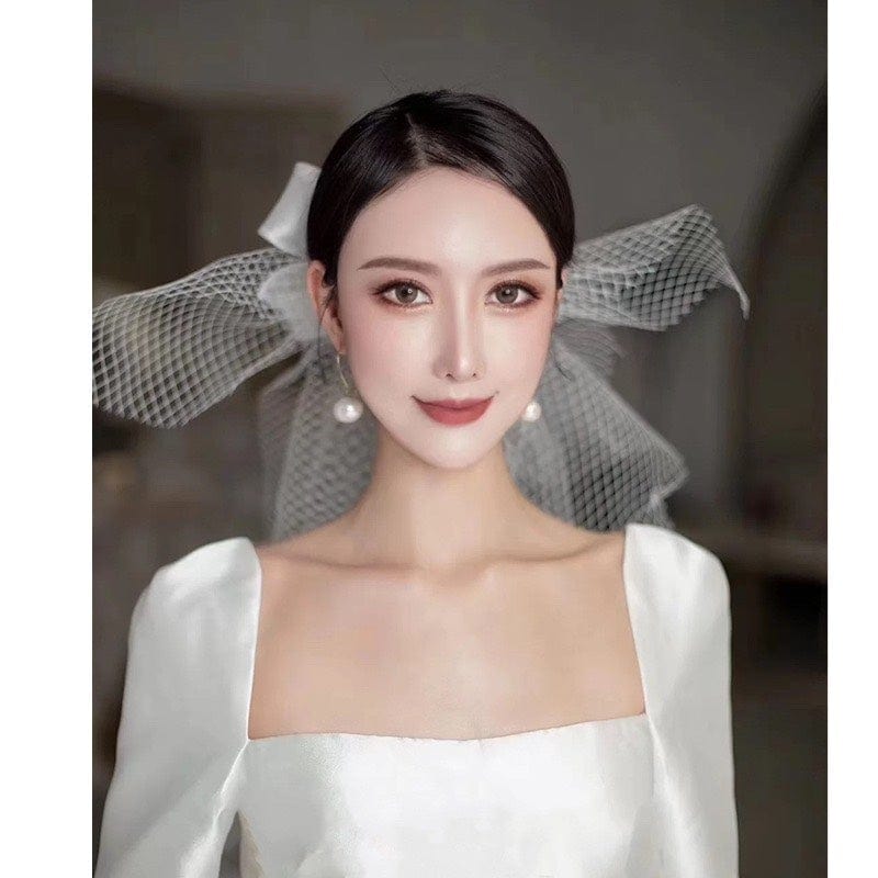 Tú Linh Boutique voan cài tóc cô dâu Voan cài tóc cô dâu Calliope