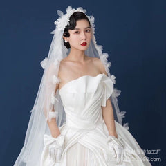 Tú Linh Boutique voan cài tóc cô dâu Voan cài tóc cô dâu Eirlys