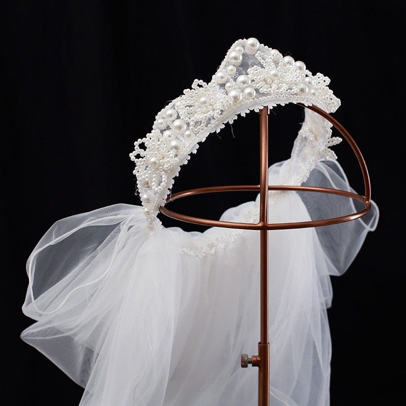 Tú Linh Boutique voan cài tóc cô dâu Voan cài tóc cô dâu Esther